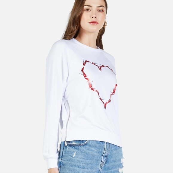 Lauren Moshi Zipper Tiana High Heel pullover - Picture 4 of 10